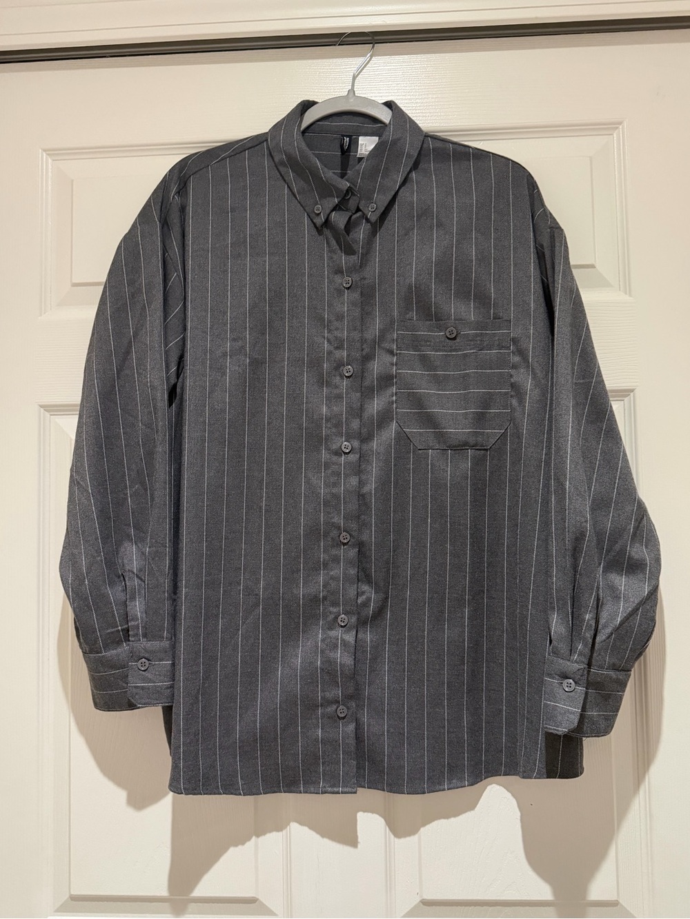H&M Oversized Flannel Shirt Size S - Picture 10 of 15